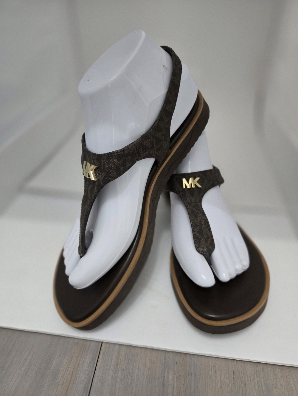 Michael Kors Sandals Brown Size 8 - Picture 2 of 8